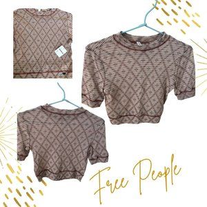 Free People Retro Crop top